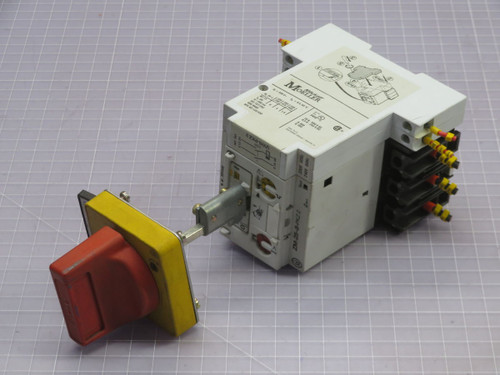 MOELLER ZM-25-8-PKZ 2 CIRCUIT TRIP BLOCK T254851