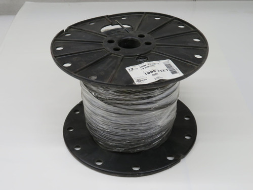 Lot of 1000 FT   THHN-THWN-2 12NS12   For Sale