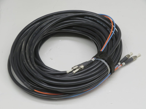 Lot of 65   F2HDJ62.5STST FIBER-OPTIC CABLE 65 FT 65 FT   For Sale