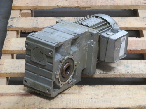 LENZE GSS04-2M HAR HELICAL WORM GEARED MOTOR T263381