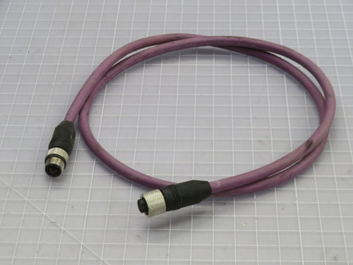 LOT OF 3 MURR ELEKTRONIK 7700-44511-S4U3500 ETHERNET CABLE T263285