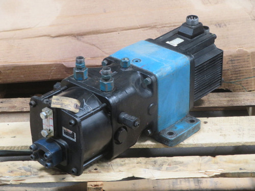 NACHI OCQ-G01-B1-20 POWER MEISTER PUMP W SERVO SGMGH-30ACA2S T263311
