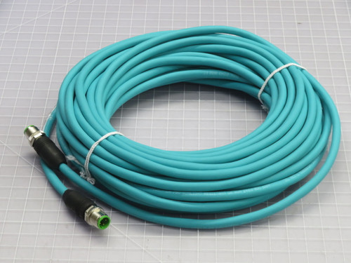 MURR ELEKTRONIK 7700-44511-S4U1500 CAT5E ETHERNET STRAIGHT-THROUGH PATCH CABLE T263281