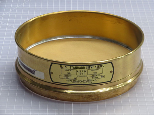 U.S. STANDARD  SIEVE NO. 140    For Sale