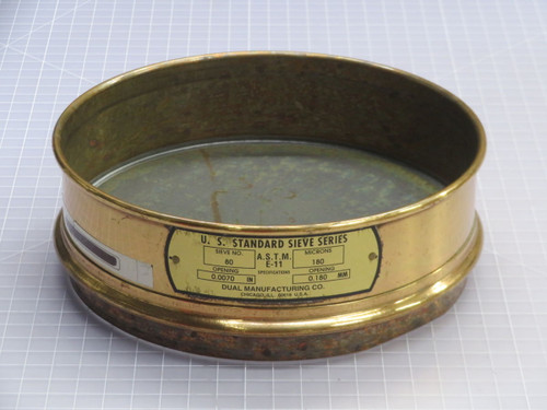 U.S. STANDARD  SIEVE NO. 80    For Sale