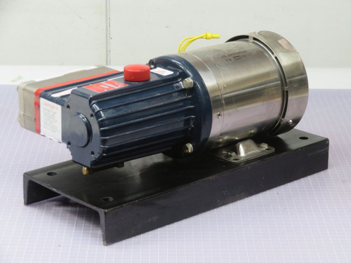 USED HYDRA-CELL M03BASGSFEMA PUMP W WASHGUARD SST C6T17NK46 T264794 For Sale