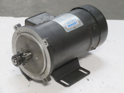 USED LEESON C42D17FK46A 098356..00 DC PERMANENT MAGNET MOTOR T265343 For Sale