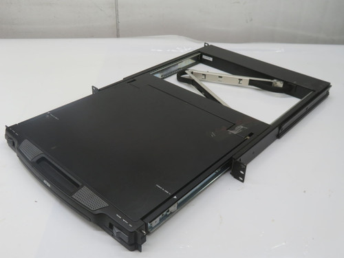 USED ATEN CL1000M LCD CONSOLE W KEYBOARD T265449 For Sale