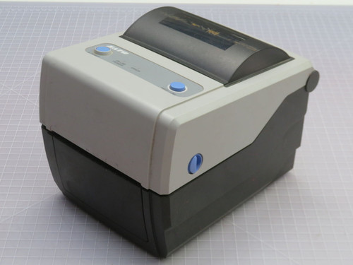 USED SATO CQ408TT-RS 4B200826 BAR CODE PRINTER T265602 For Sale