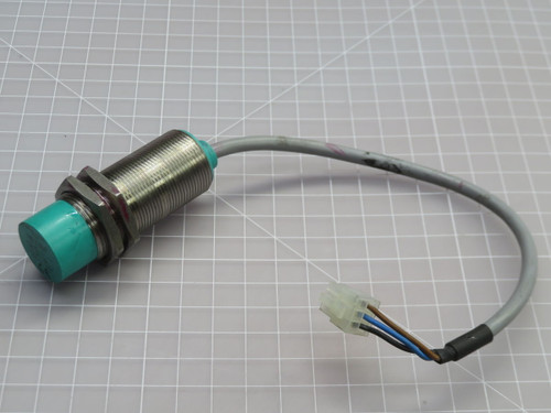 USED LOT OF 2 PEPPERL + FUCHS CJ10-30GM-E2 CAPACITIVE SENSOR T265850 For Sale