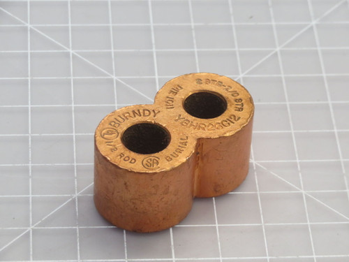 NIB LOT OF 10 BURNDY YGHR26C12 COMPRESSION CONNECTOR T265881 For Sale