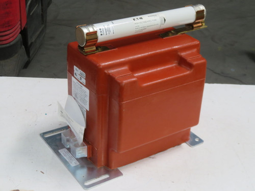 NIB INSTRUMENT TRANSFORMER PTW5-1-110-842F VOLTAGE TRANSFORMER W EATON 15-5CAVH1E FUSE T265888 For Sale