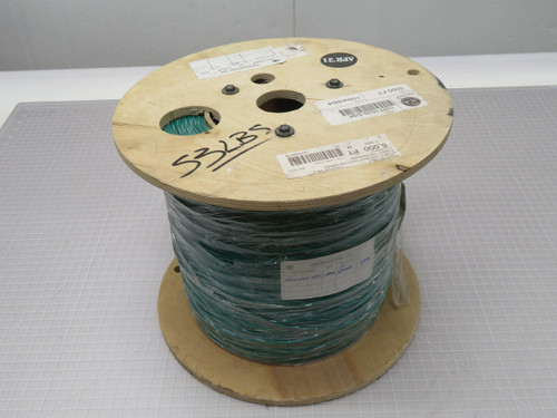 NOB ICA 10071626-5/9F GREEN WIRE CABLE 4750 FT T205316 For Sale