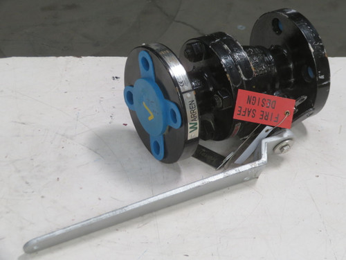 USED WARREN DY60109-0615 FULL PORT FLANGED BALL VALVE T265901 For Sale