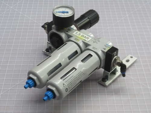 USED FESTO LRS-D-7-MINI // LFX-D-MINI AIR FILTER REGULATOR ASSY T265958 For Sale