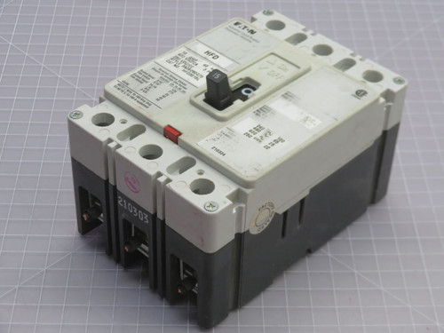 USED EATON HFD3015L 3A26280G70 MOLDED CASE CIRCUIT BREAKER T266294 For Sale