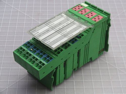 USED PHOENIX CONTACT IB IL 24 DO 16-PAC 2861292 DIGITAL OUTPUT TERMINAL T266100 For Sale
