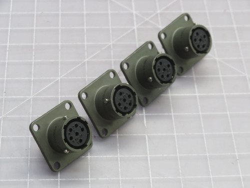 Lot of 4 AMPHENOL  PT02A-10-98S    For Sale