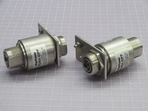 Lot of 2 POLYPHASER  TUSX-DFF    For Sale