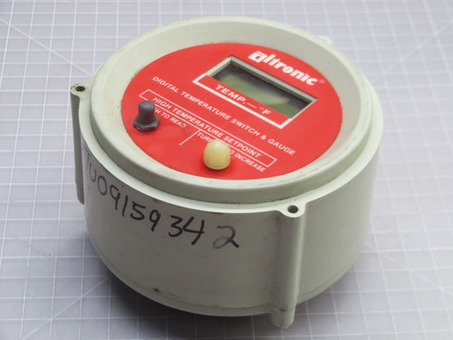 USED ALTRONIC DPYH-1301F-K TEMPERATURE SWITCH & GAUGE T266632 For Sale