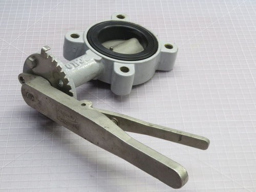 NIB ULTRAFLO 522 3" BUTTERFLY VALVE T266665 For Sale