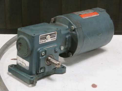 USED RELIANCE P56X1337S-PW MR94753 BBK AD MOTOR W TIGEAR T266501 For Sale