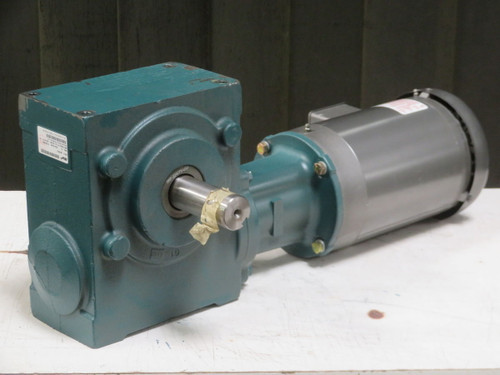 USED BALDOR VEM3554T-57 35A15R14 MOTOR W TIGEAR2 T266505 For Sale