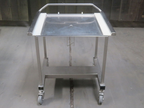 USED STERIS SS LAB UTILITY CART T266754 For Sale
