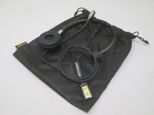 NOB JABRA BIZ 2400 II MONO HEADSET WITH MICROPHONE T267123 For Sale