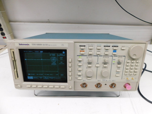 USED TEKTRONIX TDS680B DIGITAL REAL TIME OSCILLOSCOPE 2CH+2AUX, 1GHZ, 5GS/S,OP.13 1F 2F M7409 For Sale