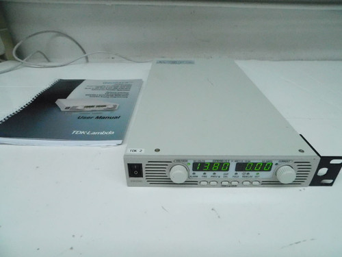 USED TDK LAMBDA GENH60-12.5, GENH750W DC POWER SUPPLY 0-60V/0-12.5A M7417 For Sale