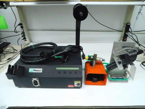 USED PANDUIT PDM PHM PATMBM AUTOMATIC CABLE TIE INSTALLATION SYSTEM M7423 For Sale