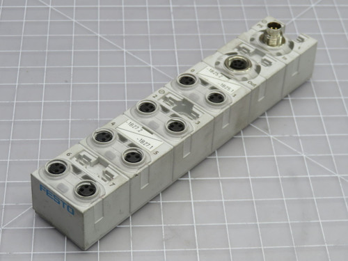 USED LOT OF 2 FESTO CP-E08-M8-CL 538788 T267179 For Sale