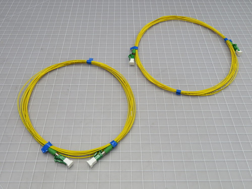NOB LOT OF 2 COMMSCOPE FPCA-MMYP006M FIBER OPTIC PATCH CORDS T267201 For Sale