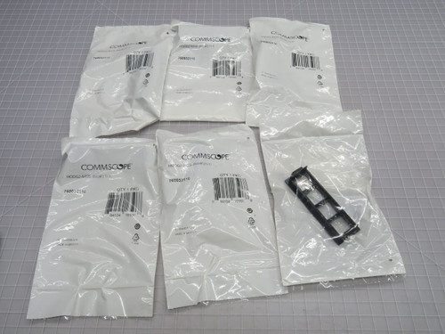 NIB LOT OF 6 COMMSCOPE 760032110 MODG2-MGS MULTIMEDIA OUTLET BEZELS T267409 For Sale