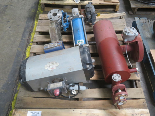 FPR LOT OF 3 MIXED LOT OF INDUSTRIAL VALVES T267538 For Sale