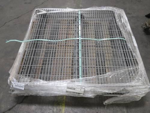 NOB LOT OF 5 NASHVILLE WIRE D4446CC3B2 PALLET RACK DECKING 47 IN W FOR 44 IN UPRIGHTS T267640 For Sale