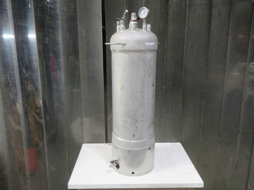 USED ALLOY PRODUCTS 12X12X30 STAINLESS STEEL PRESSURE VESSEL T267648 For Sale