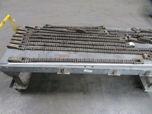 USED DOUBLE STRAND ROLLER CHAIN 63 IN T267658 For Sale