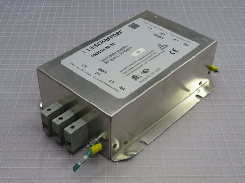USED SCHAFFNER FN351H-36-33 POWER LINE FILTER T267752 For Sale