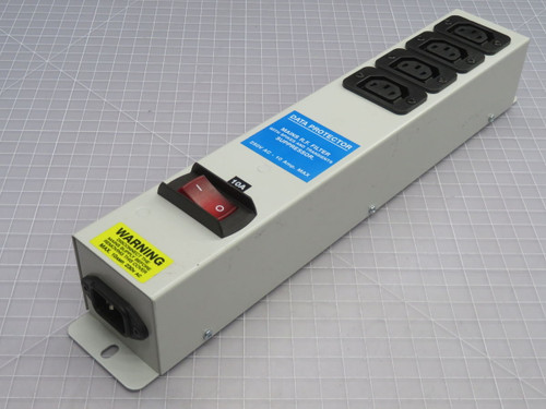 USED OLSON 62250 DATA PROTECTOR MAINS R.F. FILTER WITH SPIKES AND TRANSIENTS' SUPPRESSOR T267757 For Sale
