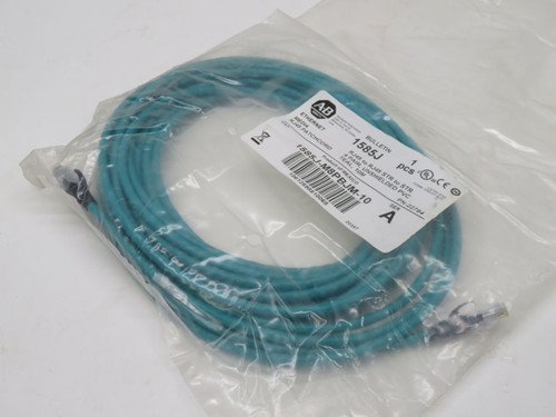 NOB ALLEN BRADLEY 1585J-M8PBJM-10 SHIELDED ETHERNET CABLE T268052 FOR SALE