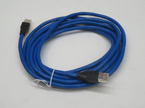 NOB L-COM TRD695SCR-BL-10 HIGH-PERFORMANCE SHIELDED CAT6 ETHERNET CABLE. T268053 FOR SALE