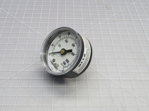 NOB LOT OF 3 ASHCROFT 20W1005 H 01B 1005H SERIES DIAL COMMERCIAL PRESSURE GAUGE T267987 FOR SALE