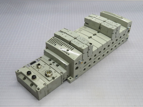 FPR AVENTICS 8503AMM22MA0010 P599AE508827001 PNEUMATIC MANIFOLD ASSEMBLY W DAMAGE T268117 FOR SALE