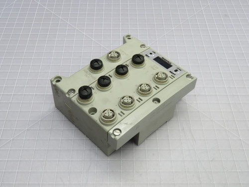 USED AVENTICS 240-206 240-183 G3 SERIES I/O MODULE ATTACHED WITH SUB-BUS OUT MODULE T268121 FOR SALE