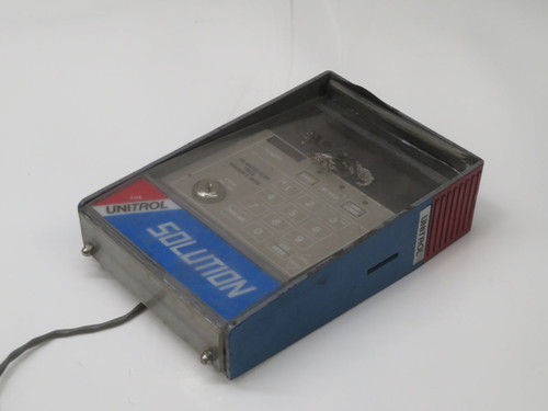 USED UNITROL 9182-01EY ALPHA-NUMERIC DISPLAY T268346 FOR SALE