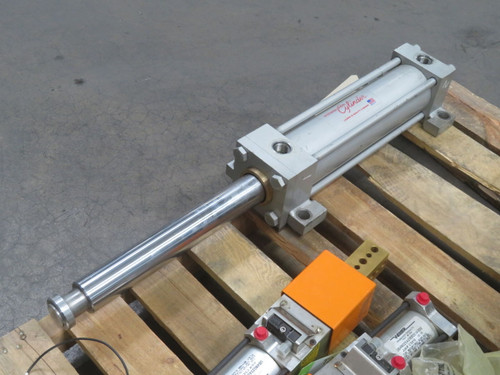 USED MILWAUKEE 25501 H42/K HIGH-PRESSURE SERIES H HYDRAULIC CYLINDER T268386 FOR SALE