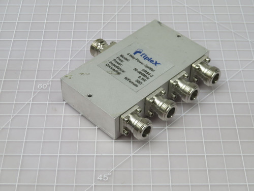 USED FIPLEX DRS4-2 BROADBAND LOW POWER 4-WAY SPLITTER/COMBINER T268389 FOR SALE