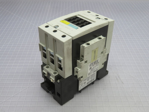 USED SIEMENS 3RT1044-1AL26 SIRIUS SERIES 3-POLE POWER CONTACTOR T268432 FOR SALE